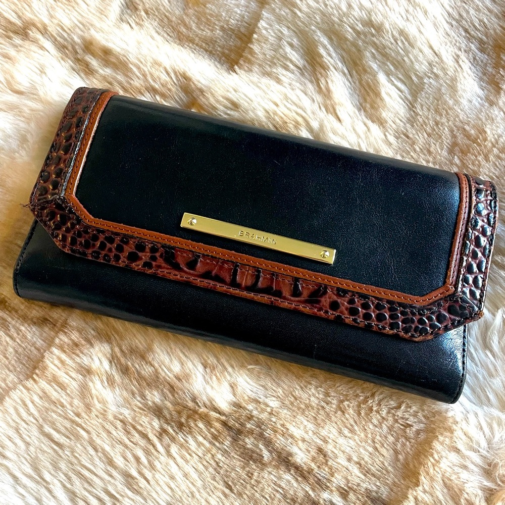 Brahmin Tuscan Tri-Texture Wallet